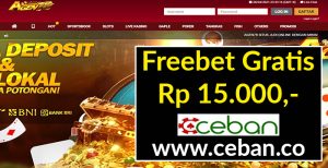 AGEN78 – FREEBET GRATIS TANPA DEPOSIT RP 15.000