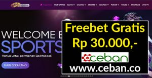 BLIPOKER88 – FREEBET GRATIS TANPA DEPOSIT RP 30.000