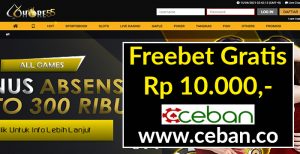 HORE55 – FREEBET GRATIS TANPA DEPOSIT RP 10.000