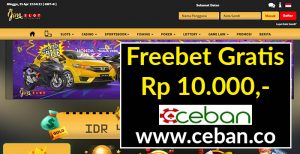 JIMSLOT – FREEBET GRATIS TANPA DEPOSIT RP 10.000