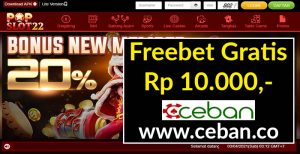 POPSLOT22 – FREEBET GRATIS TANPA DEPOSIT RP 10.000