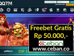 QQ724 – FREEBET GRATIS TANPA DEPOSIT RP 50.000