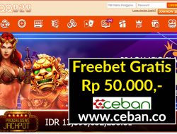 QQ828 – FREEBET GRATIS TANPA DEPOSIT RP 50.000