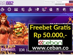 QQ882 – FREEBET GRATIS TANPA DEPOSIT RP 50.000