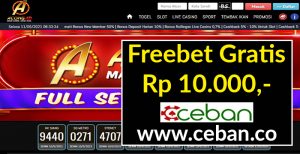 ACONG4D – FREEBET GRATIS TANPA DEPOSIT RP 10.000