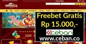 MPO633 – FREEBET GRATIS TANPA DEPOSIT RP 15.000