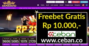 ARMADA4D – FREEBET GRATIS TANPA DEPOSIT RP 10.000