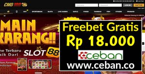 CMD188 – FREEBET GRATIS TANPA DEPOSIT RP 18.000