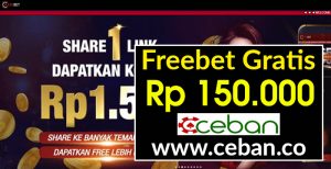 EXCBET – FREEBET GRATIS TANPA DEPOSIT UP TO RP 150.000