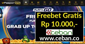 PASPORBET – FREEBET GRATIS TANPA DEPOSIT RP 10.000