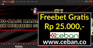 JOKER81 – FREEBET GRATIS TANPA DEPOSIT RP 25.000