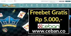 QQ289 – FREEBET GRATIS TANPA DEPOSIT RP 5.000