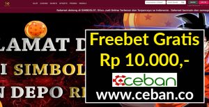 SIMBOLSLOT – FREEBET GRATIS TANPA DEPOSIT RP 10.000