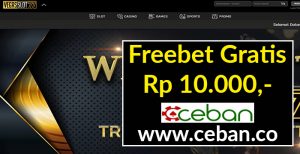 VEGASSLOT77 – FREEBET GRATIS TERBARU TANPA DEPOSIT RP 10.000