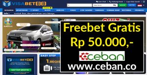 VISABET88 – FREEBET GRATIS TANPA DEPOSIT RP 50.000