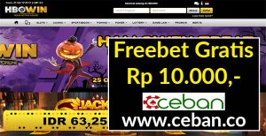 HBOWIN – FREEBET GRATIS TANPA DEPOSIT RP 10.000