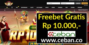 ASLIJUDI – FREEBET GRATIS TANPA DEPOSIT RP 10.000