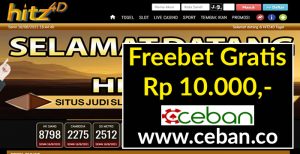 HITZ4D – FREEBET GRATIS TANPA DEPOSIT RP 10.000