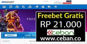 IBOSPORT – FREEBET SLOT GRATIS TANPA DEPOSIT RP 21.000