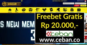 JURAGAN69 – FREEBET GRATIS TANPA DEPOSIT RP 20.000