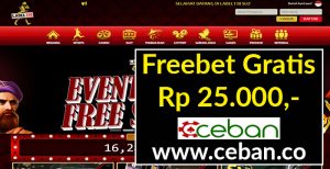 LABEL138 – FREEBET GRATIS TANPA DEPOSIT RP 25.000