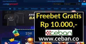 MPOSPORT – FREEBET GRATIS TANPA DEPOSIT RP 10.000 TIKTOK