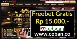 WAVE88 – FREEBET GRATIS TANPA DEPOSIT RP 10.000