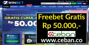 7WINBET – FREEBET GRATIS TANPA DEPOSIT RP 50.000