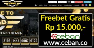 HW4D – FREEBET GRATIS TANPA DEPOSIT RP 15.000