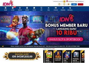 IDN96 – BONUS SLOT 100% MEMBER BARU (CLAIM LANGSUNG DIDEPAN!)