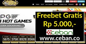 KETUASLOT303 – FREEBET GRATIS TANPA DEPOSIT RP 5.000