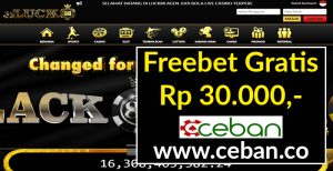 LUCK88 – FREEBET GRATIS TANPA DEPOSIT RP 30.000