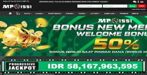 MPO1551 – BONUS SLOT NEW MEMBER 50% CLAIM BONUS LANGSUNG DIDEPAN