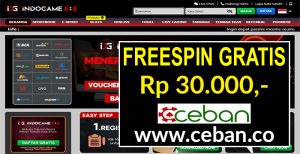 INDOGAME88 – FREESPIN SLOT GRATIS TANPA DEPOSIT RP 30.000