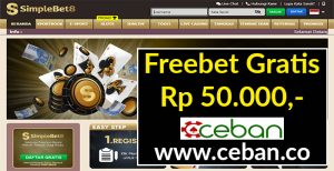 SIMPLEBET8 – FREEBET GRATIS TANPA DEPOSIT RP 50.000