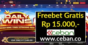 DETIKSLOT – FREEBET GRATIS TANPA DEPOSIT RP 15.000