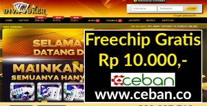 DIVAPOKER – FREECHIPS GRATIS TANPA DEPOSIT RP 10.000