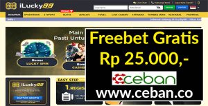 ILUCKY88 – FREEBET GRATIS TANPA DEPOSIT RP 25.000