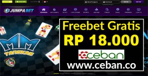 JUMPABET – FREEBET GRATIS TANPA DEPOSIT RP 18.000