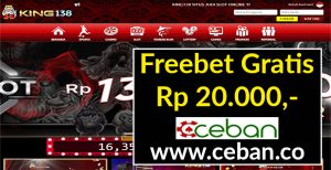 KING138 – FREEBET GRATIS TANPA DEPOSIT RP 20.000