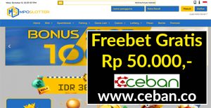 MPOSLOTTER – FREEBET GRATIS TANPA DEPOSIT RP 50.000