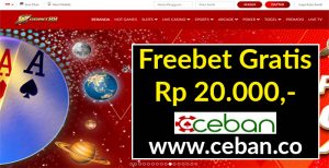 ORBIT88 – FREEBET GRATIS TANPA DEPOSIT RP 20.000