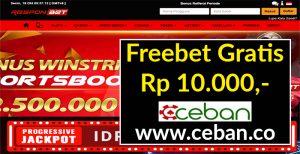 RESPONBET – FREEBET GRATIS TANPA DEPOSIT RP 10.000