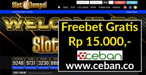 SLOTJEMPOL – FREEBET GRATIS TANPA DEPOSIT RP 15.000