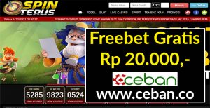 SPINTERUS – FREEBET GRATIS TANPA DEPOSIT RP 20.000