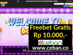 BONANZA138 – FREEBET GRATIS TANPA DEPOSIT RP 10.000