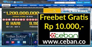 GEM8GAME – FREEBET GRATIS TANPA DEPOSIT RP 10.000