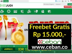 GOJUDI – FREEBET GRATIS TANPA DEPOSIT RP 15.000