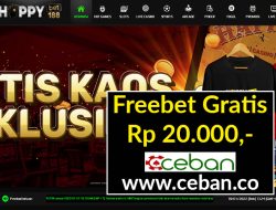 HAPPYBET – FREEBET GRATIS TANPA DEPOSIT RP 15.000