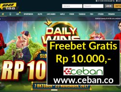 INI188 – FREEBET GRATIS TANPA DEPOSIT RP 10.000